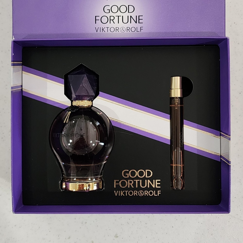 Viktor & Rolf Good Fortune 2 Piece Gift Set New Eau De Parfum Womens Perfume - Picture 4 of 6